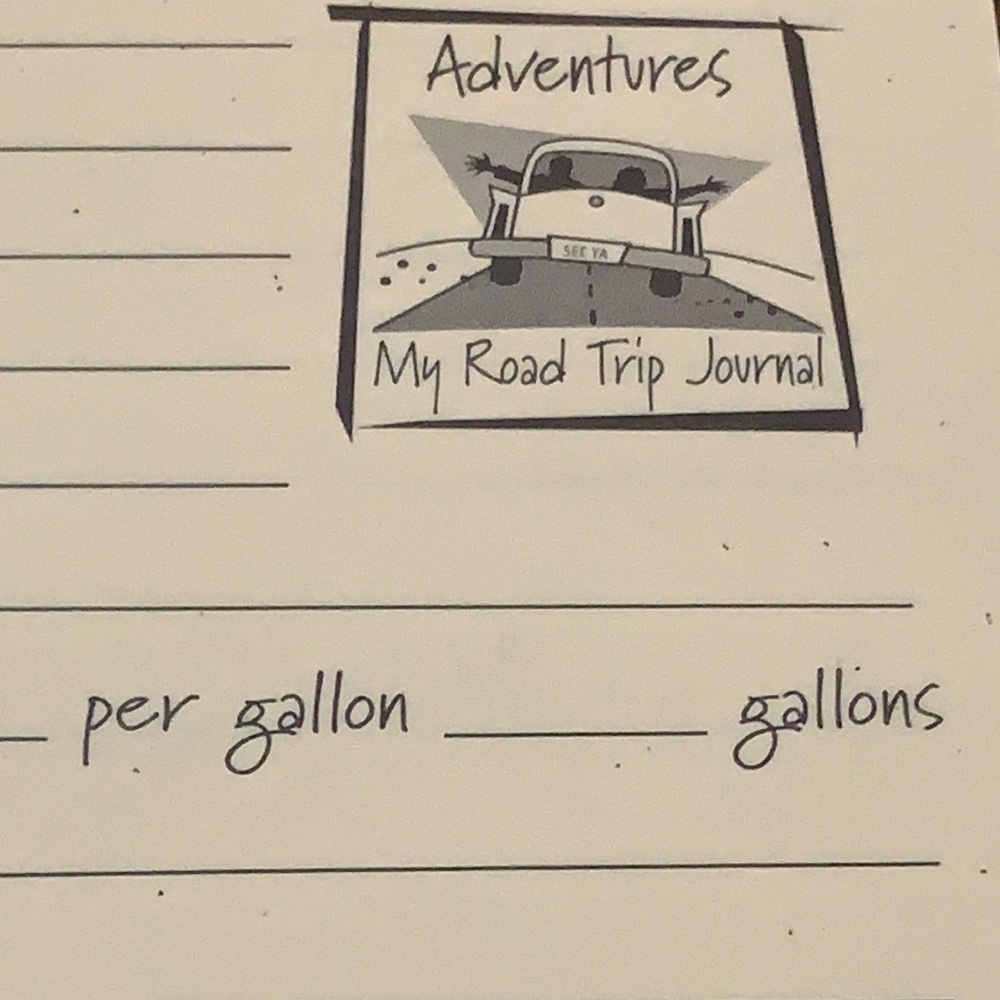Write it down journal Adventures Road trip journal spiral-bound new w/o tags - Picture 8 of 13